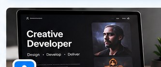 Portfolio website demo concept